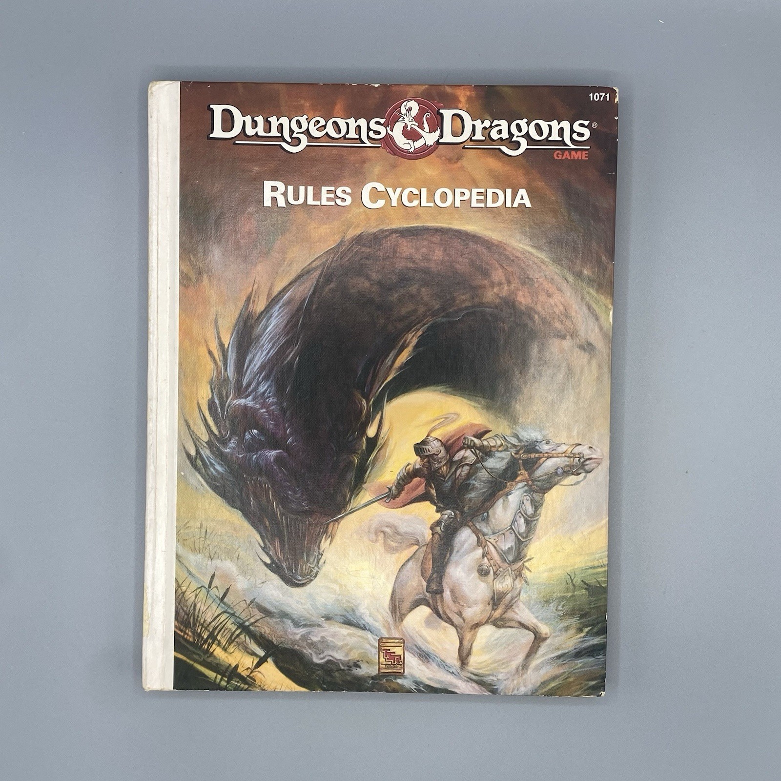 Dungeons & Dragons Rules Cyclopedia 1991 TSR 1071 D&D Hardcover Vintage Dungeons & Dragons Rules Cyclopedia 1991 TSR 1071 D&D Hardcover Vintage