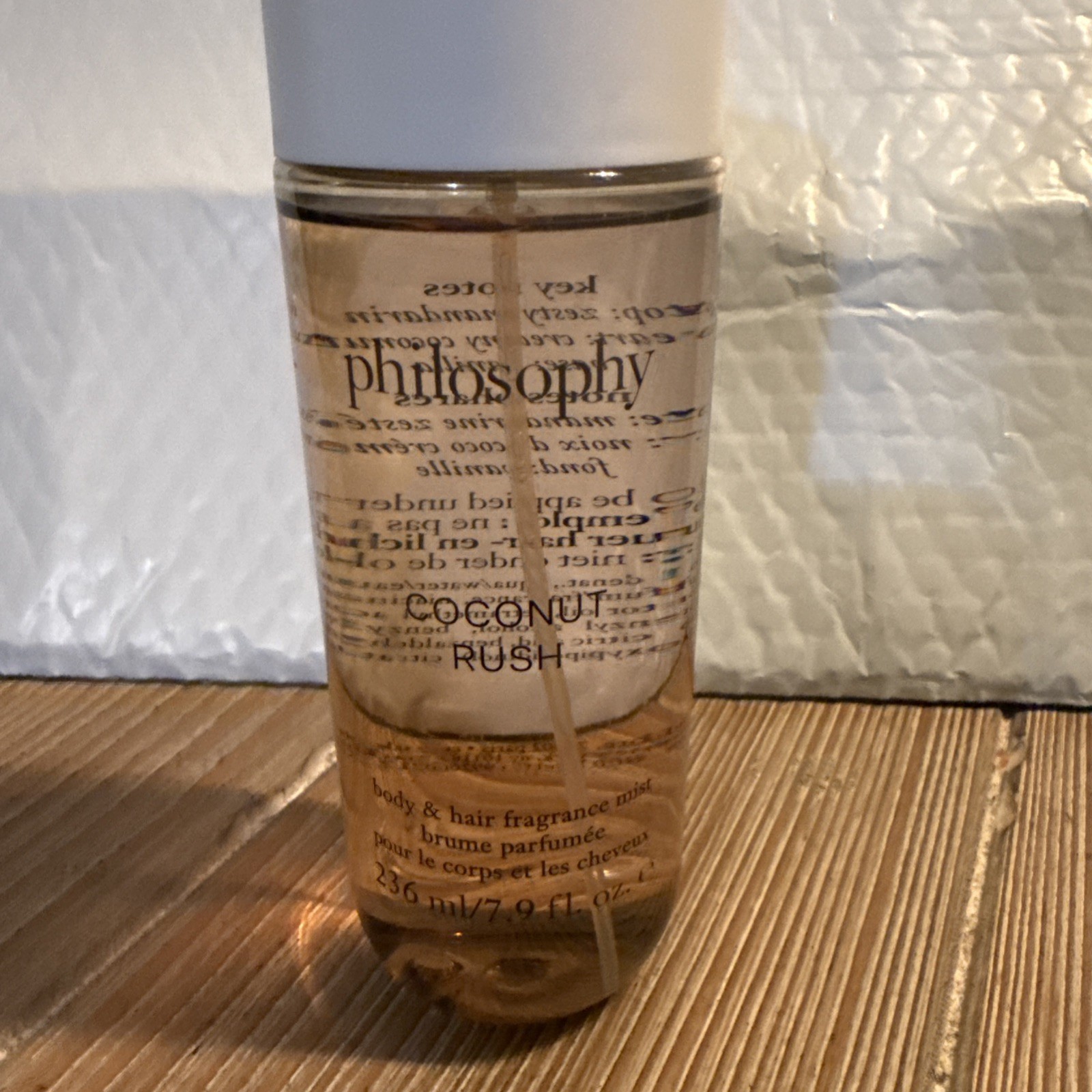Philosophy Body & Hair Fragrance Mist - Coconut Rush 7.9 fl. oz. / 236ml (NEW) Philosophy Body & Hair Fragrance Mist - Coconut Rush 7.9 fl. oz. / 236ml (NEW)