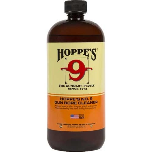 HOPPES #9 GUN BORE CLEANER - 32OZ BOTTLE UPC: 026285511253