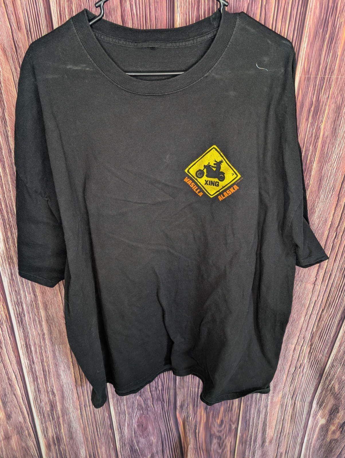 Vintage Denali Harley-Davidson Wasilla Alaska Moose Graphic T-Shirt Men's
