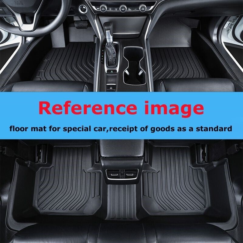 Heavy Duty TPE Floor Mats for 2013-2020 FUSION All Weather Anti-Slip Protection