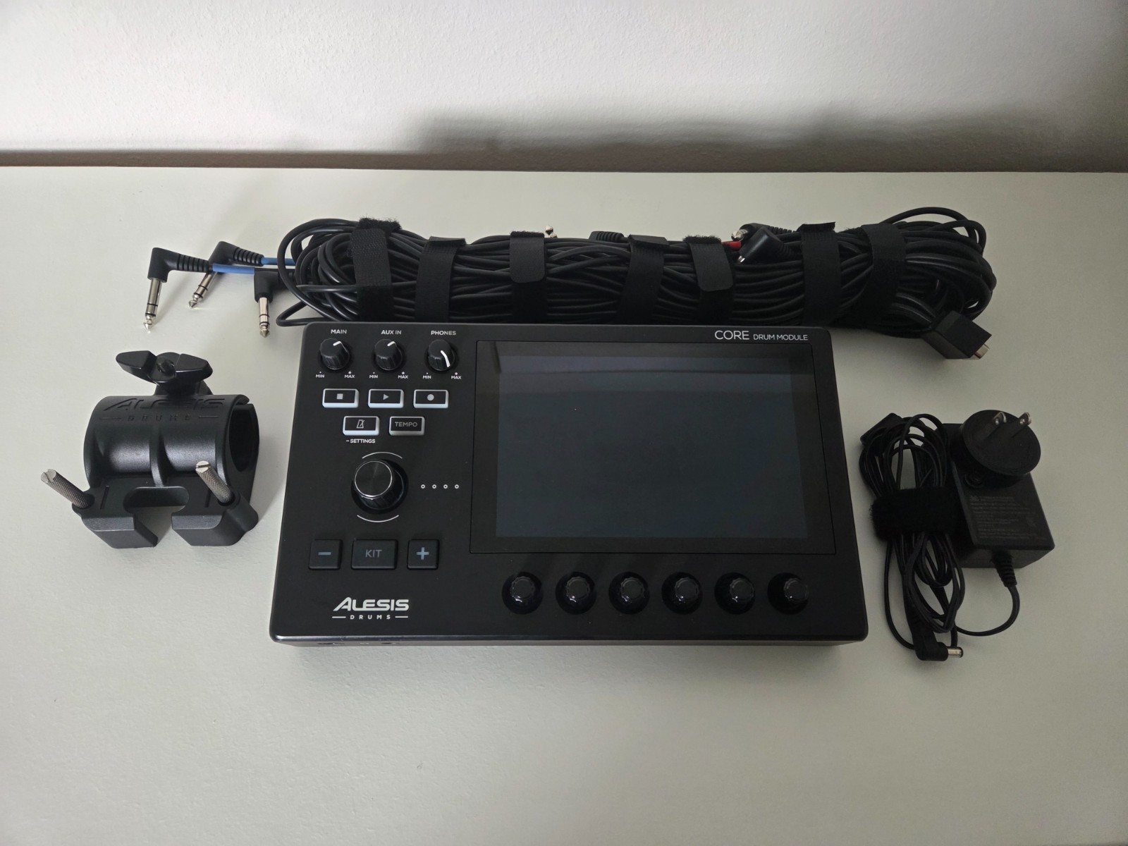 Alesis Strata Core Drum Module - With Harness, Power Supply And Mount