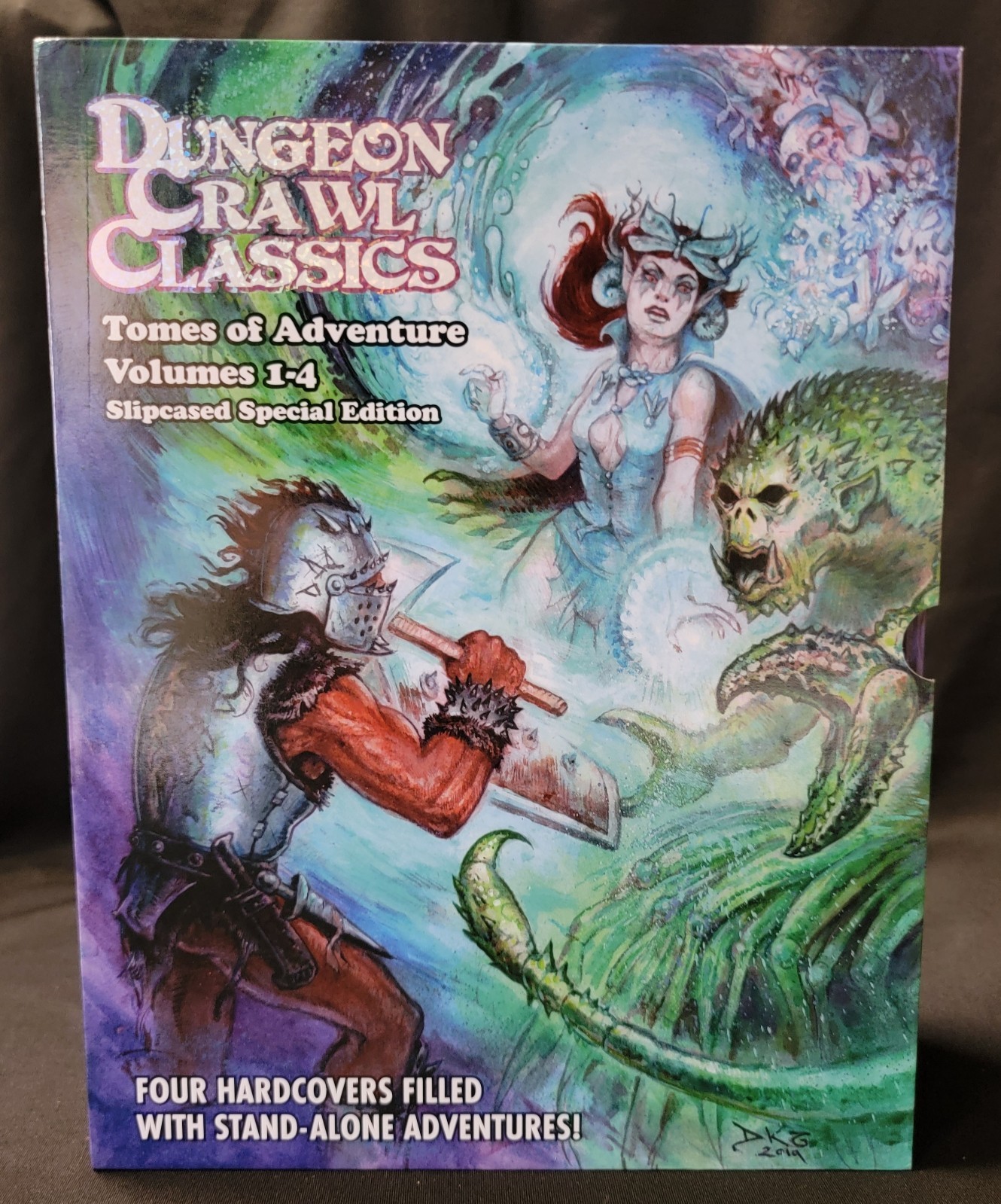 Goodman Games Dungeon Crawl Classics Tomes Of Adventure Volume 1-4 Complete Case