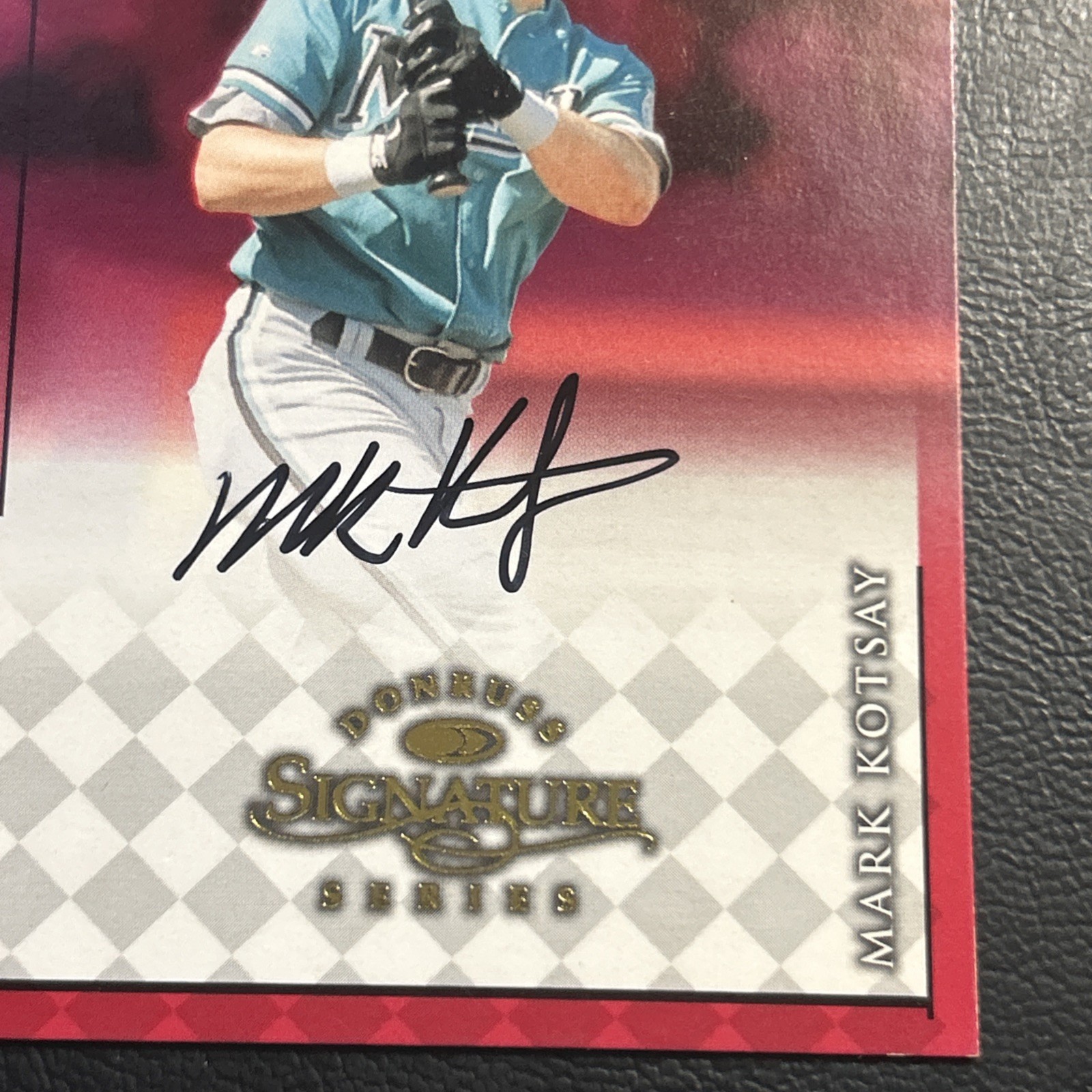 Mark Kotsay florida Marlins Autograph 1998 Donruss Signature Baseball Cb8 Mark Kotsay florida Marlins Autograph 1998 Donruss Signature Baseball Cb8