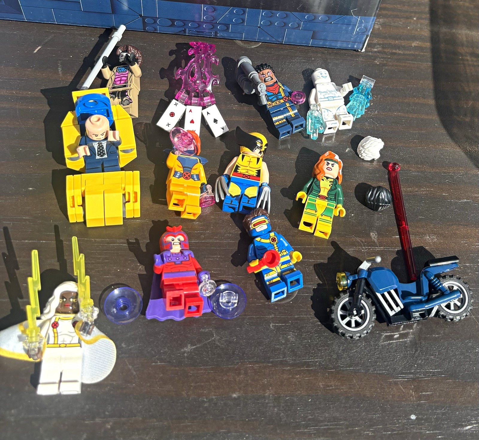 LEGO Marvel Minifigure Lot ALL  X-Mansion mini figures 