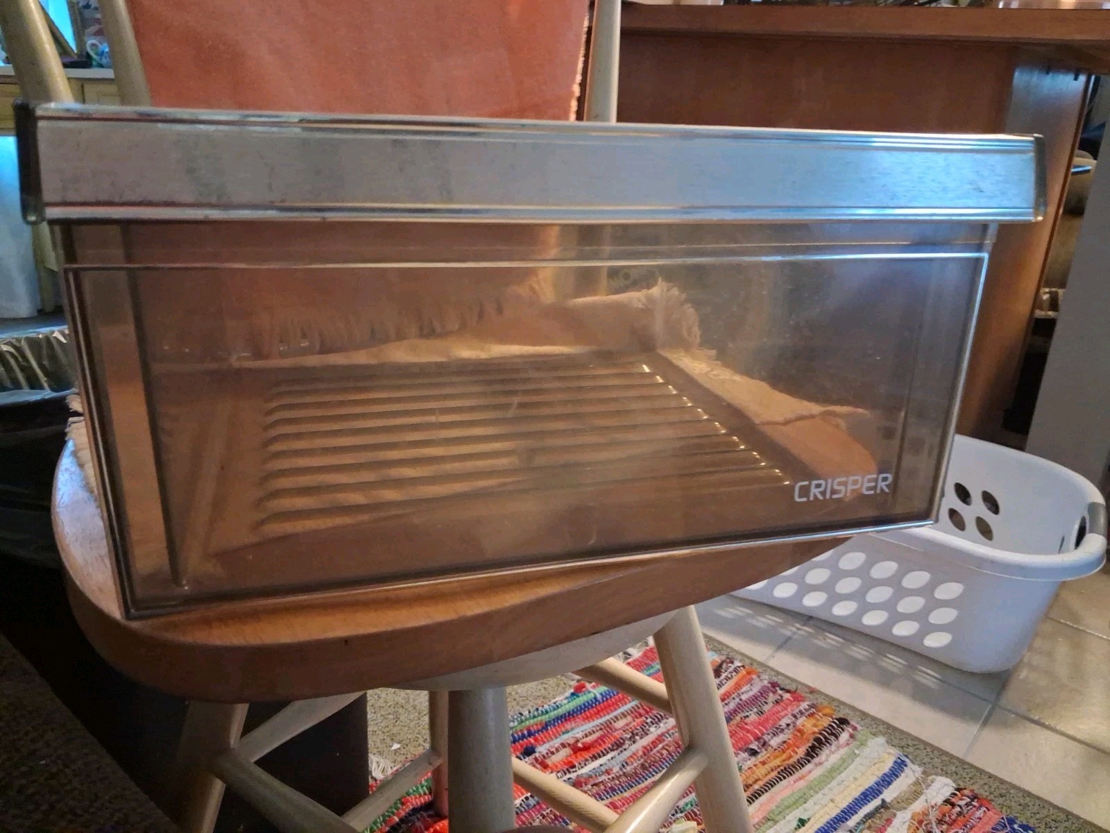 Rare Vintage Refrigerator Crisper 1960s-70s Specific Model,Frigidaire-Whirlpool 