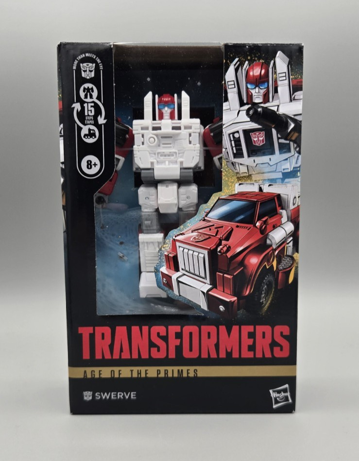 Transformers Age Of The Primes Deluxe Class Swerve MISB Case Fresh