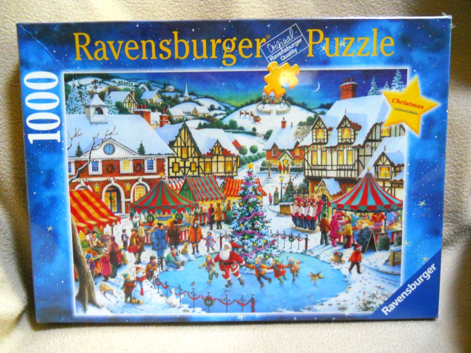 2008 Ravensburger 1000 Pc JOY OF CHRISTMAS Jigsaw Puzzle / NEW SEALED