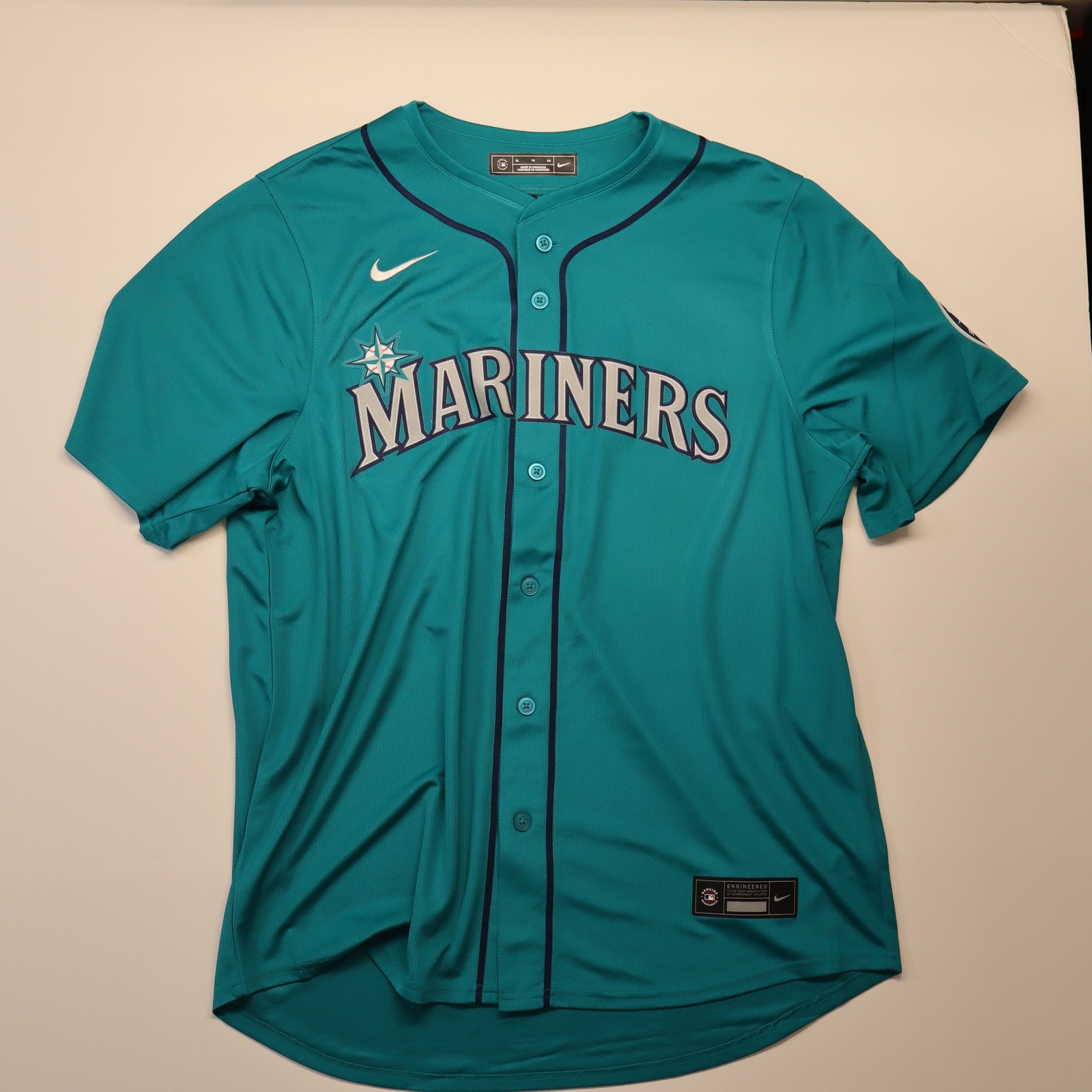 Seattle Mariners Nike MLB Teal Jersey - Size XL Men NWOT Seattle Mariners Nike MLB Teal Jersey - Size XL Men NWOT