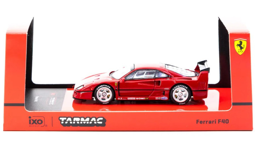 Tarmac Works ROAD64 Red Ferrari F40 1:64 Scale Diecast Car T64R-076-RE2