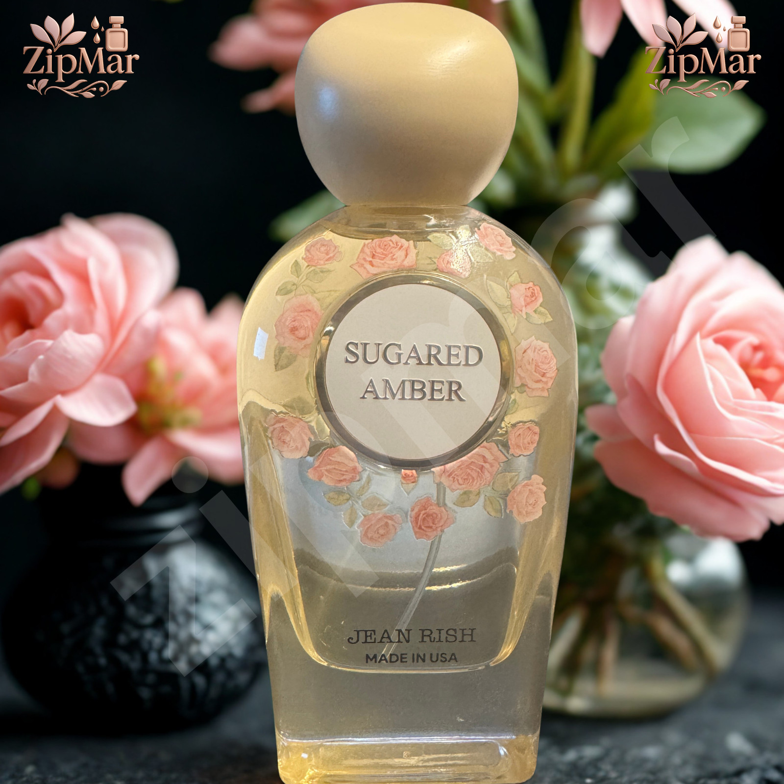 Jean Rish Sugared Amber EDP 3.4 oz/100ml Women Warm Sweet Amber Perfume Longlast