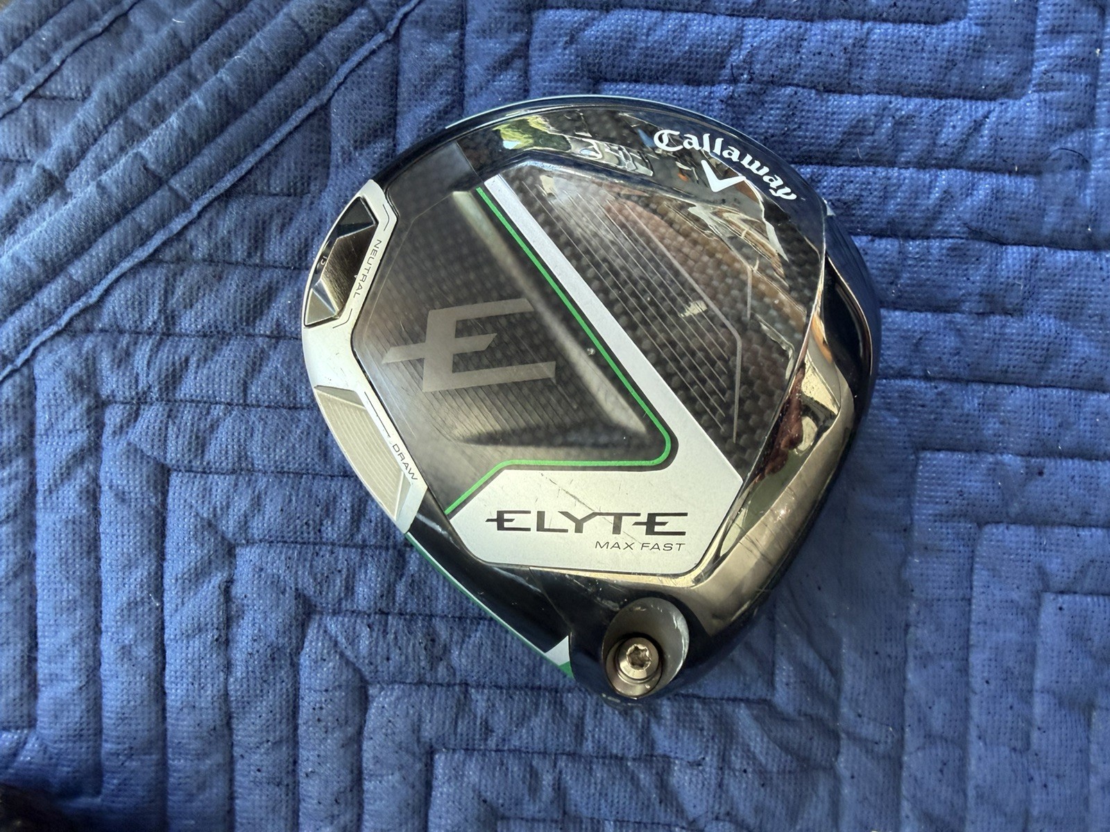 Callaway Elyte Max Fast Driver Head Only, 12.0 Degree W/ Headcover Callaway Elyte Max Fast Driver Head Only, 12.0 Degree W/ Headcover