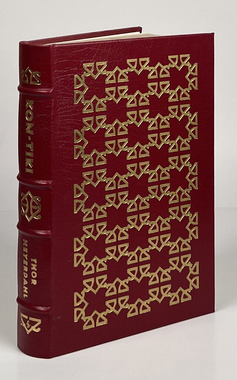 Thor Heyerdahl / Kon-Tiki Across the Pacific by Raft Easton Press 1987