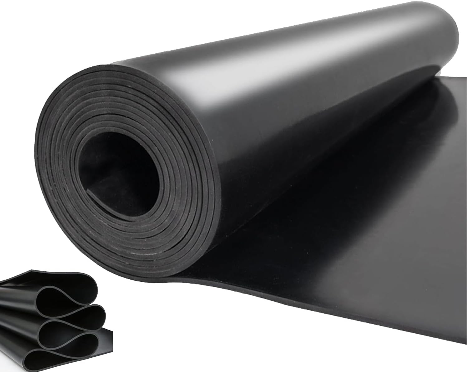 Neoprene Rubber Sheet Roll 1/8 Thick Anti Slip Rubber Mat 118x39 Neoprene Rubber Sheet Roll 1/8 Thick Anti Slip Rubber Mat 118x39