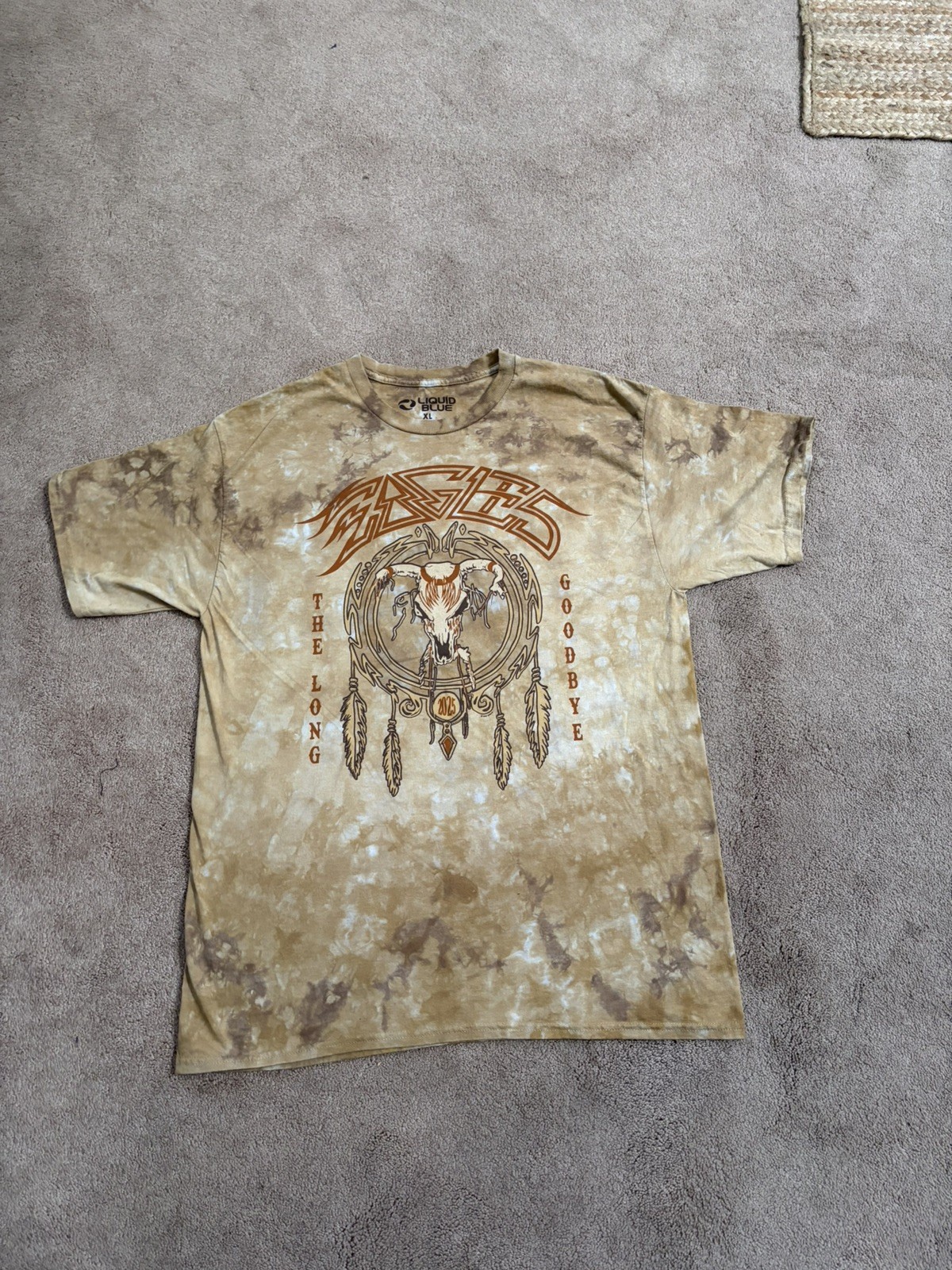 The EAGLES Concert T-Shirt The Long Goodbye 2023 - 2024 Band Tour Brown NEW XL The EAGLES Concert T-Shirt The Long Goodbye 2023 - 2024 Band Tour Brown NEW XL