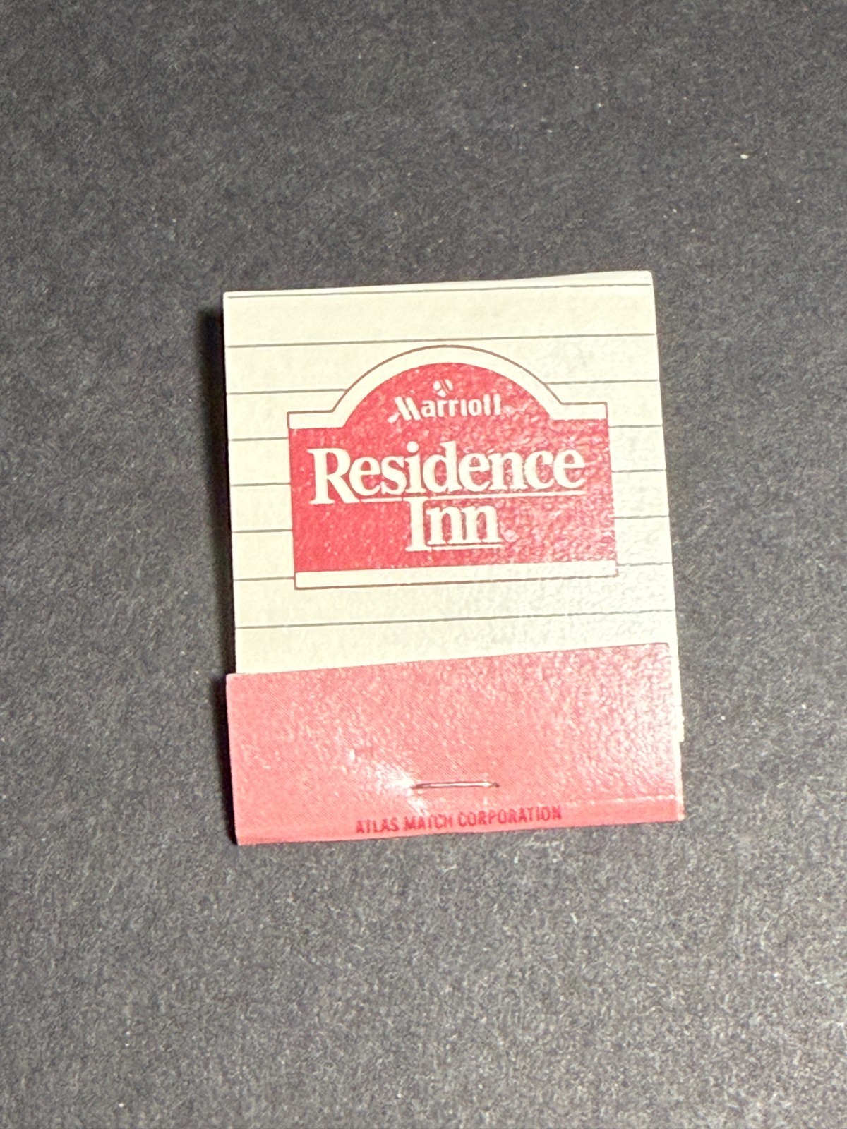 Vintage Matchbook - Marriott Residence Inn Vintage Matchbook - Marriott Residence Inn