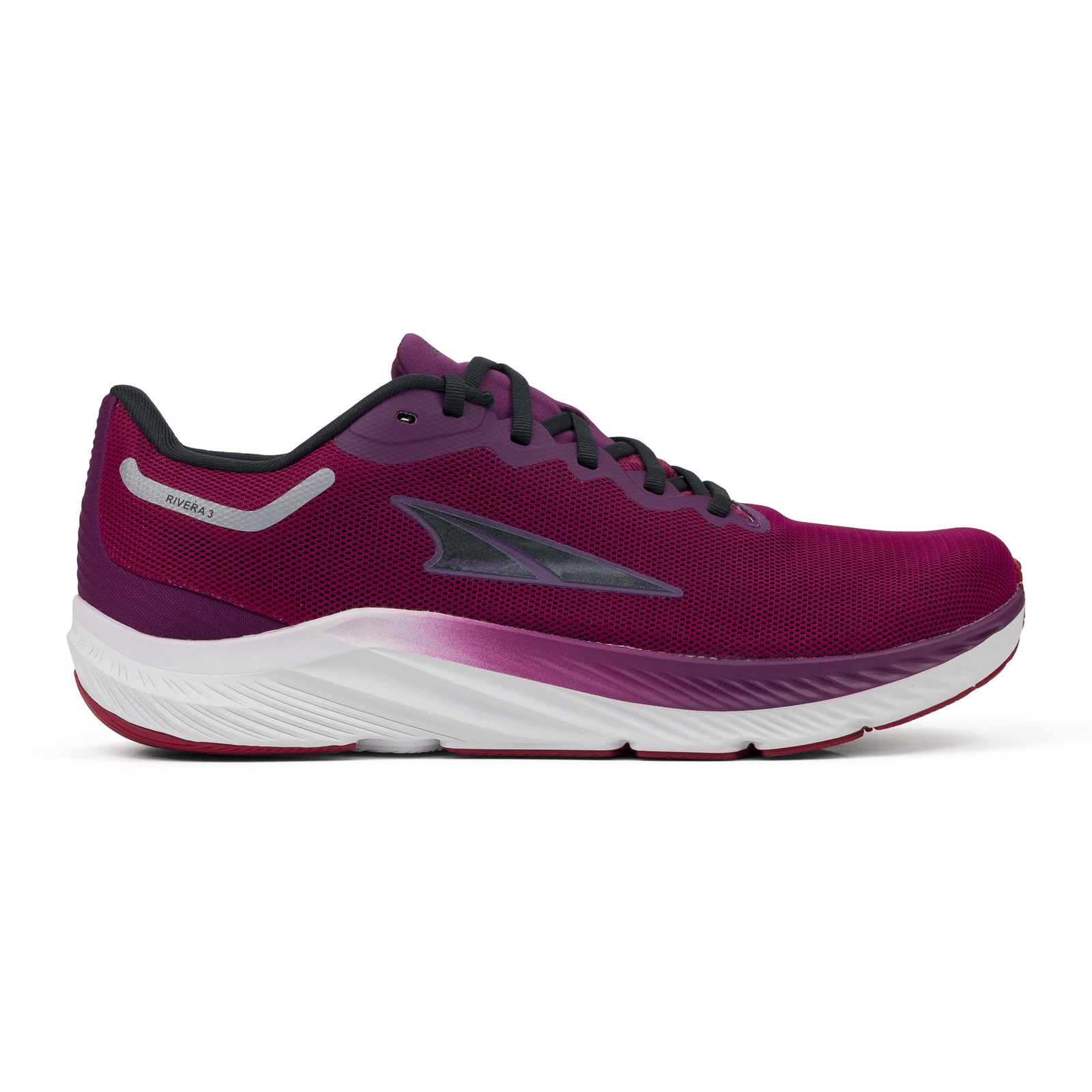 ALTRA RUNNING Black / Purple Rivera 3 Sneakers Size 9 $140 ALTRA RUNNING Black / Purple Rivera 3 Sneakers Size 9 $140