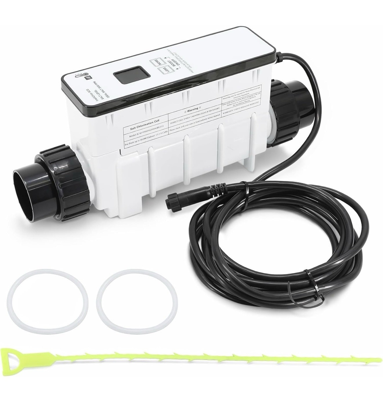 Salt Chlorine Generator EC-520554 for Pentair IntelliChlor IC20 Replacement
