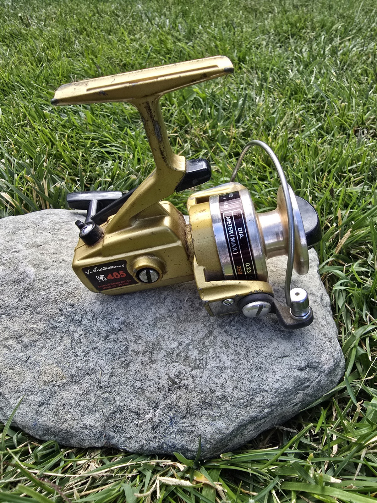 Vintage Sears Ted Williams 485 Fishing Spinning Reel Vintage Sears Ted Williams 485 Fishing Spinning Reel