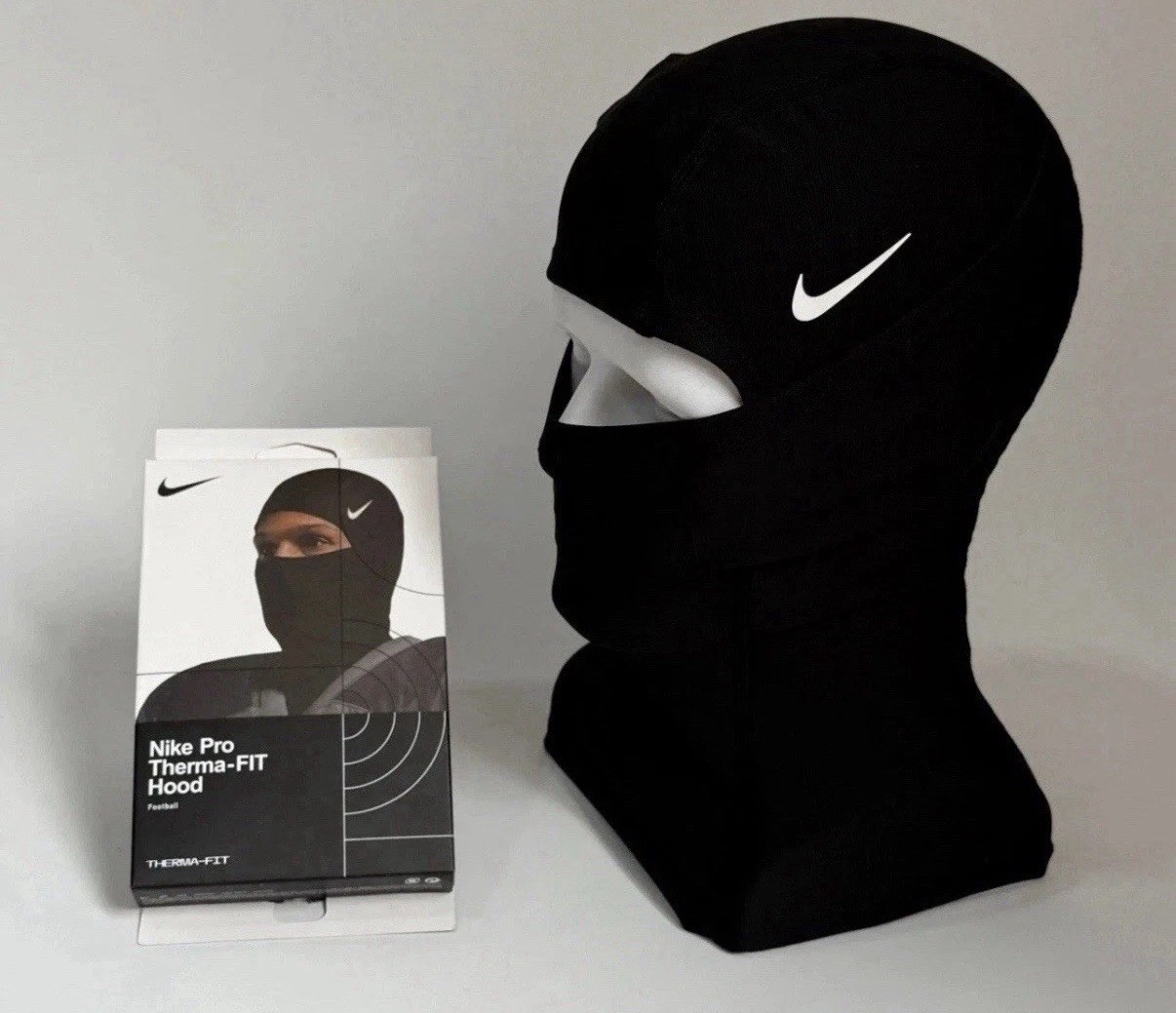 Nike Pro Therma-Fit Hyperwarm Hood Ski Mask Black SHIPMENT SAME DAY