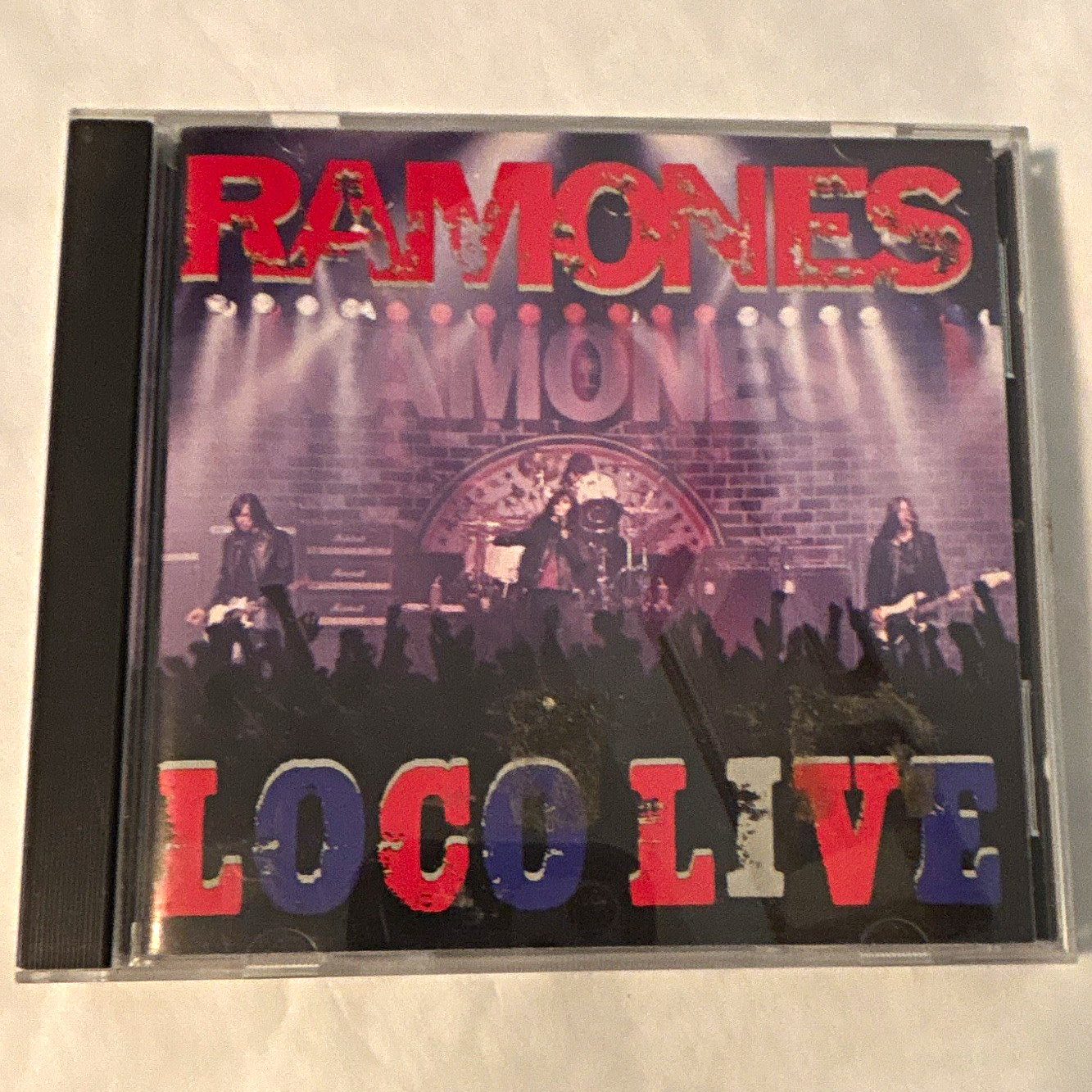 Ramones Loco Live Live Album CD 1991 Sire Rock Prod. Adam Yellin 26650-2