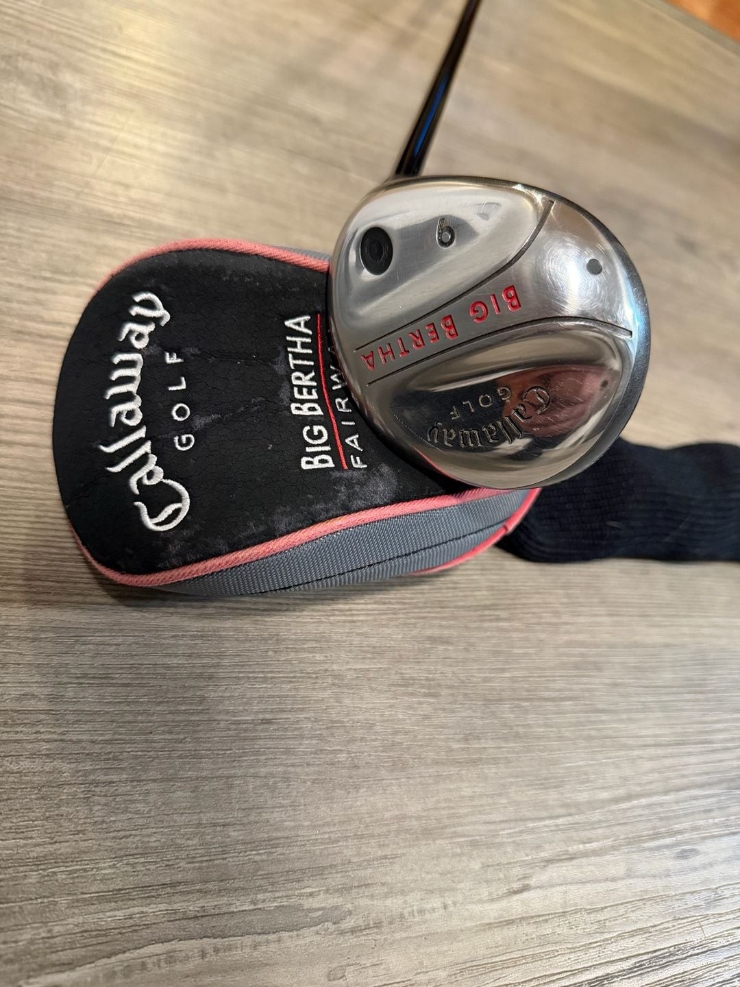 Callaway Big Bertha 9 Wood Regular Flex Graphite RCH 75w Fairway Club
