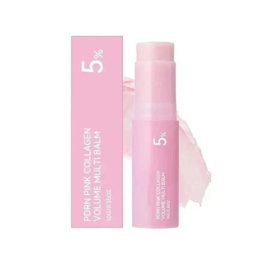 PDRN Pink Collagen Volume Multi Balm 10g | 5% Volufiline Anti-Aging Stick