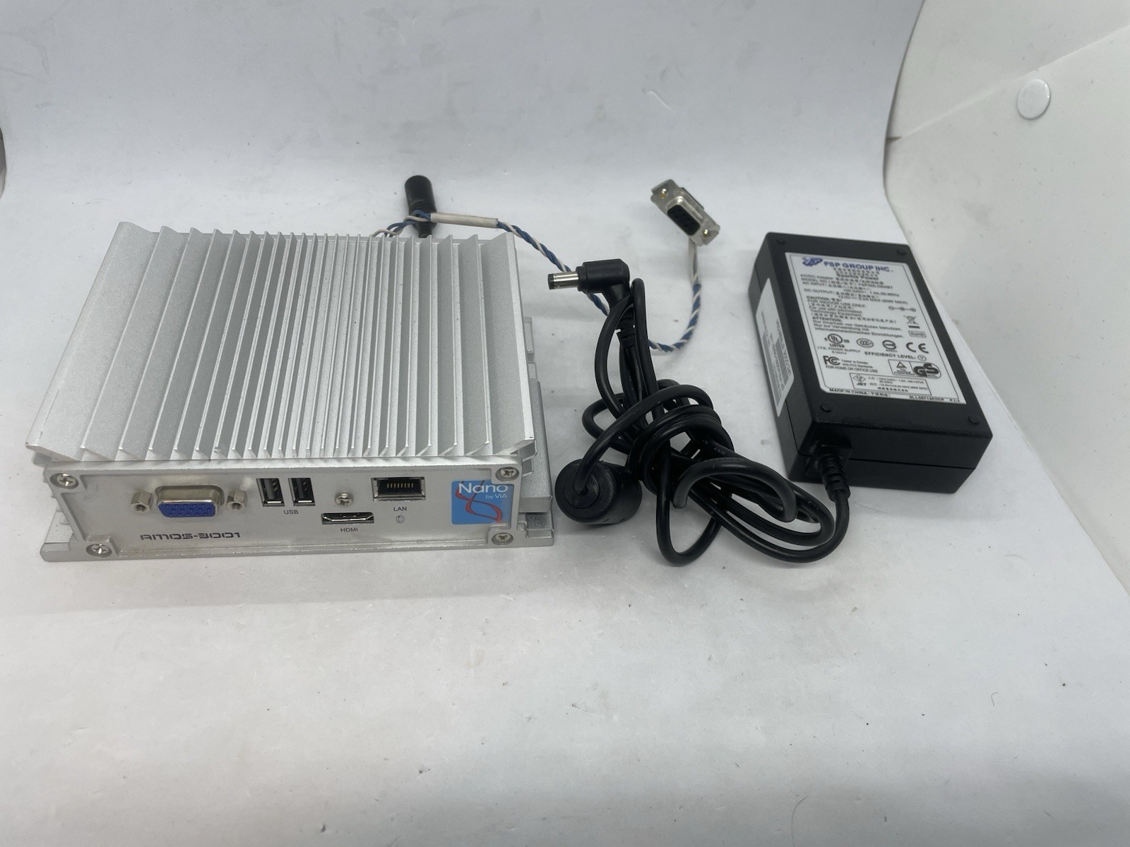 New AMOS-3001 VIA Rugged, Ultra-Compact, Fanless Embedded System New AMOS-3001 VIA Rugged, Ultra-Compact, Fanless Embedded System