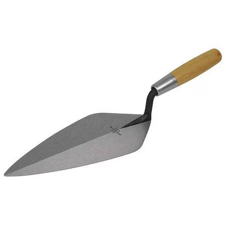 Marshalltown 33 12 London Trowel, 12Inl, 5 1/8Inw, Carbonsteel