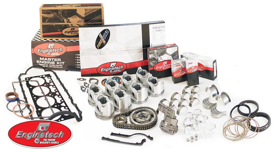 Enginetech Engine Master Rebuild Kit for 1987-1991 Ford Truck 302 5.0L OHV V8