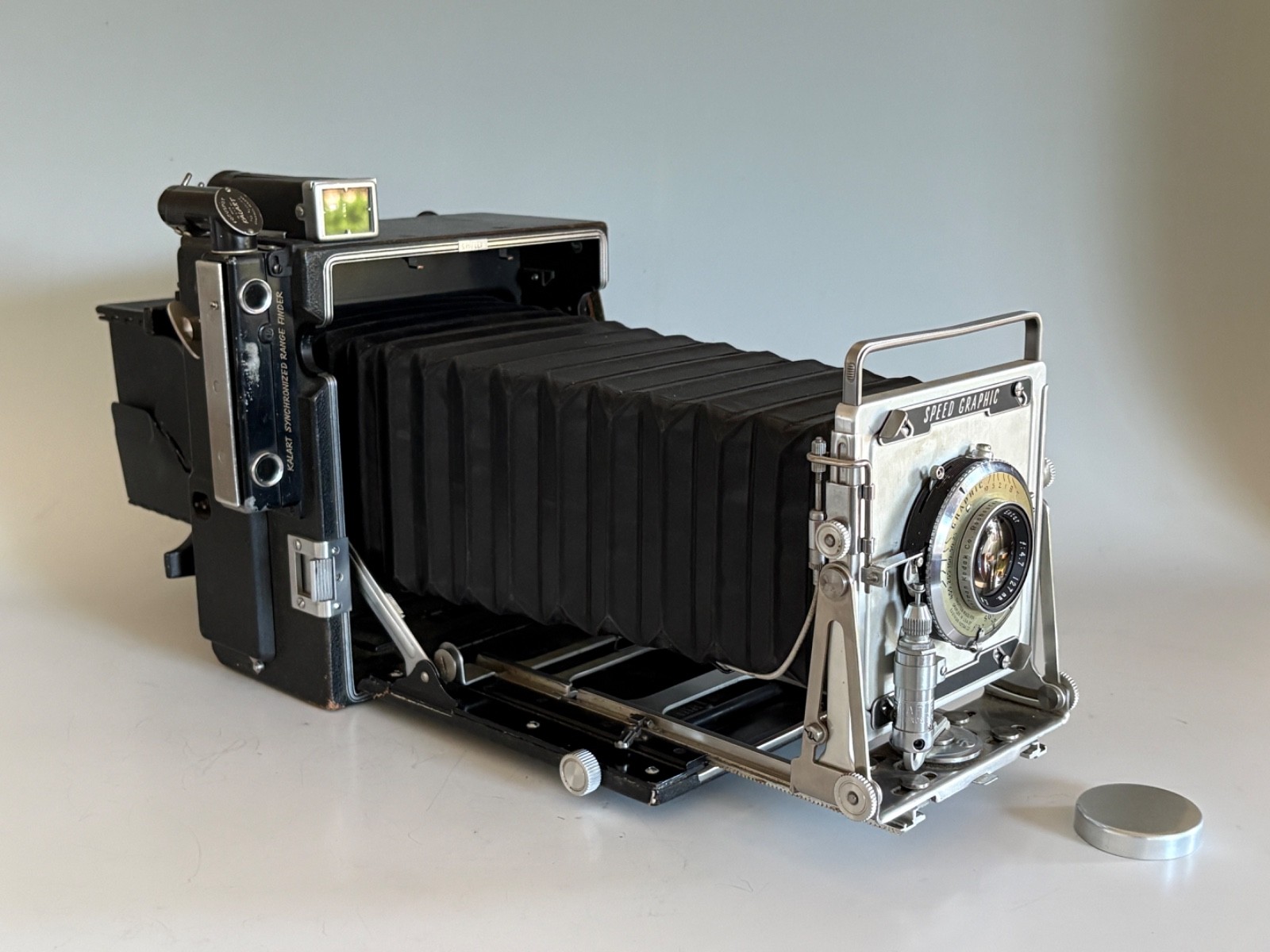 Graflex Speed Graphic 4x5 Press Camera & Kodak Ektar 127mm F4.7 Film Tested