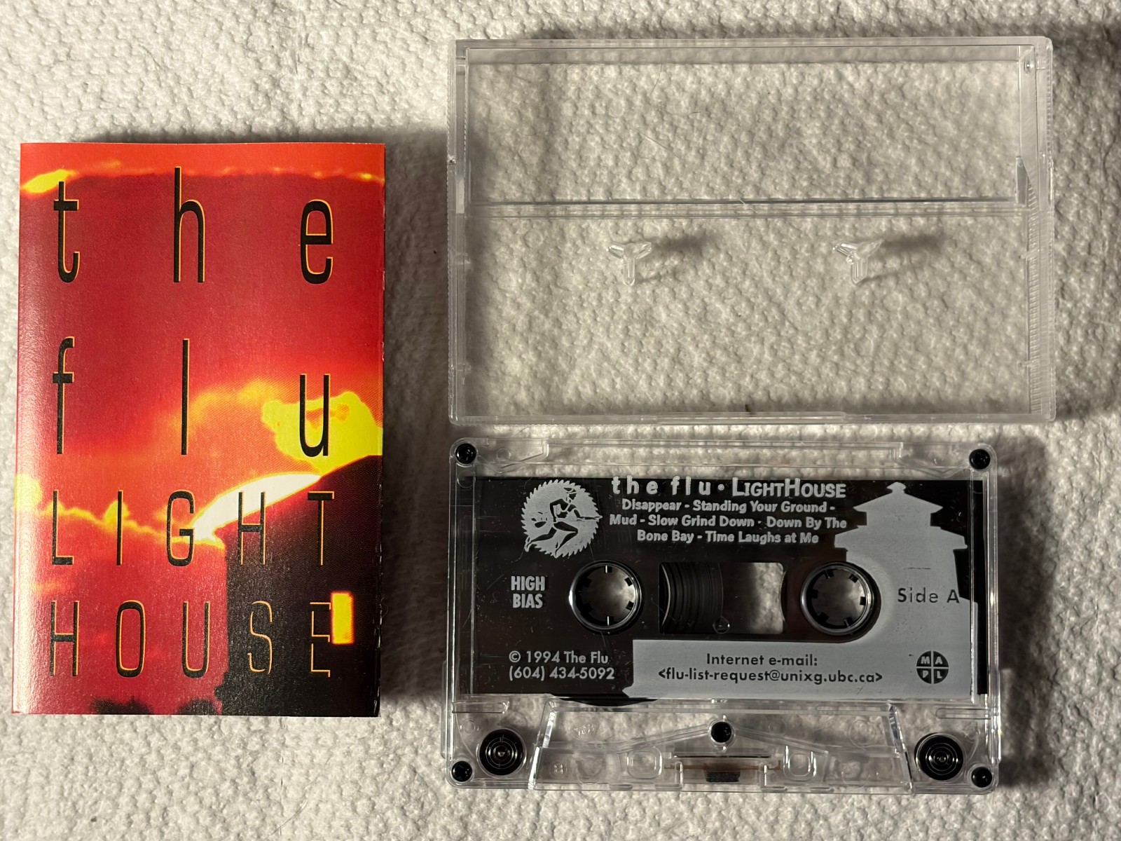 the Flu - Light House Canadian orig\' private cassette 1994