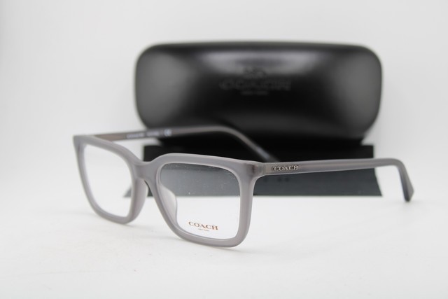 NEW COACH HC 6188U 5673 DARK GREY AUTHENTIC EYEGLASSES 57-18