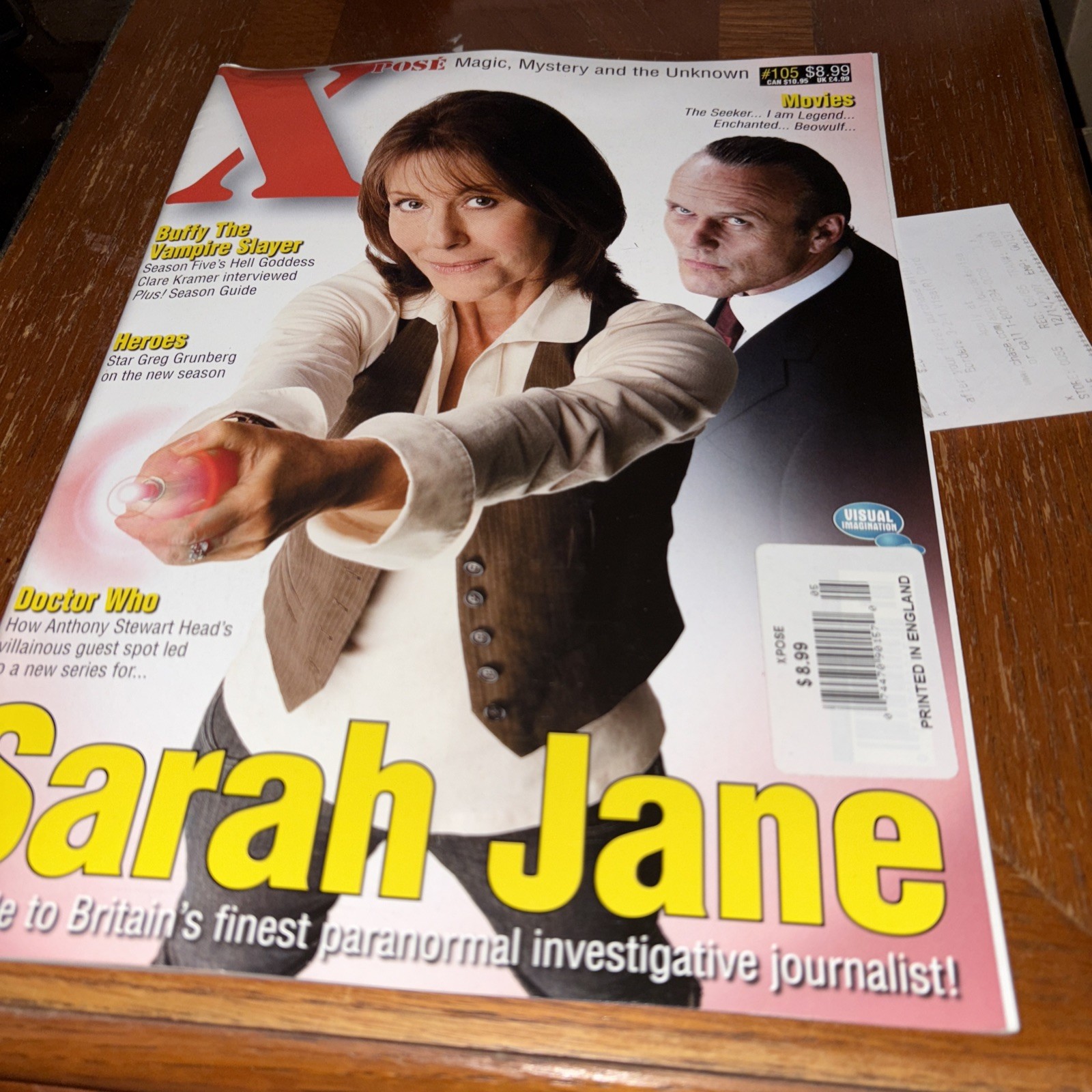VTG 2007 XPOSE Xposé Magazine: Sarah Jane Paranormal Investigative Journalist