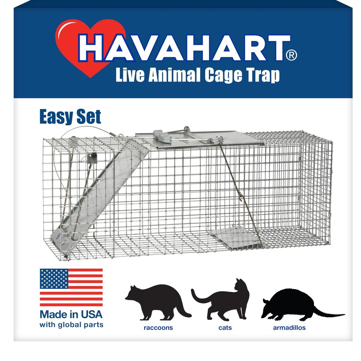 Havahart 1085 Large 1-Door Trap for Armadillos, Cats, Groundhogs, Opossums Havahart 1085 Large 1-Door Trap for Armadillos, Cats, Groundhogs, Opossums