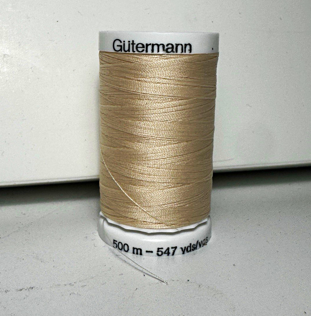 Gutermann Polyester 5 Pack of 500m/547yd Spools of Thread General Purpose Sewing