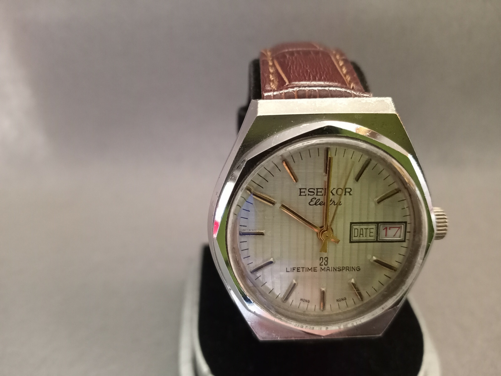 Vintage ESEIKOR ELECTRA 23 Mens Machanical watch