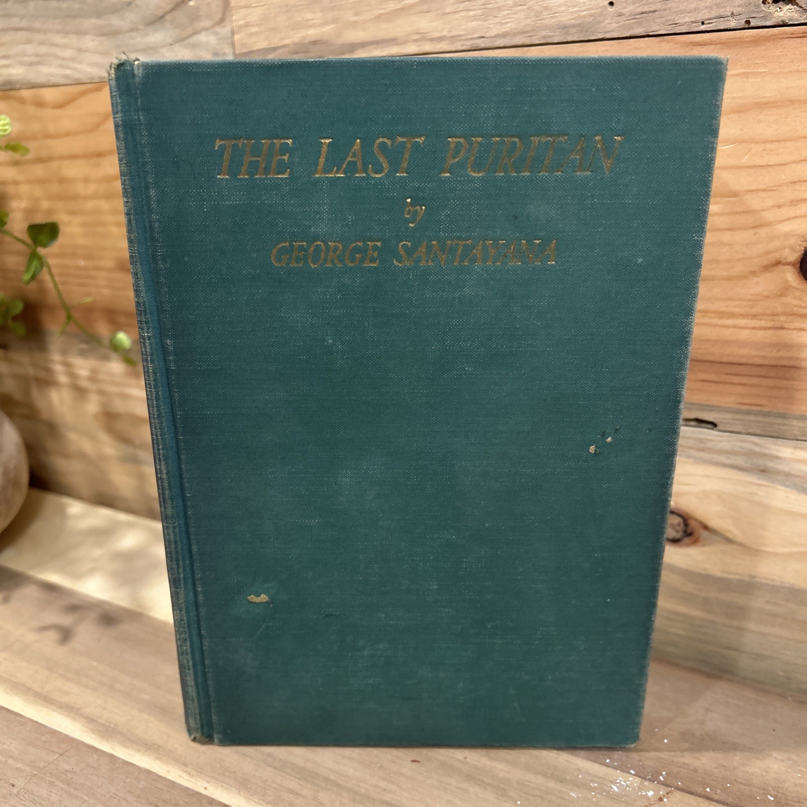 The Last Puritan By George Santayana 1936 First Edition RARE VINTAGE