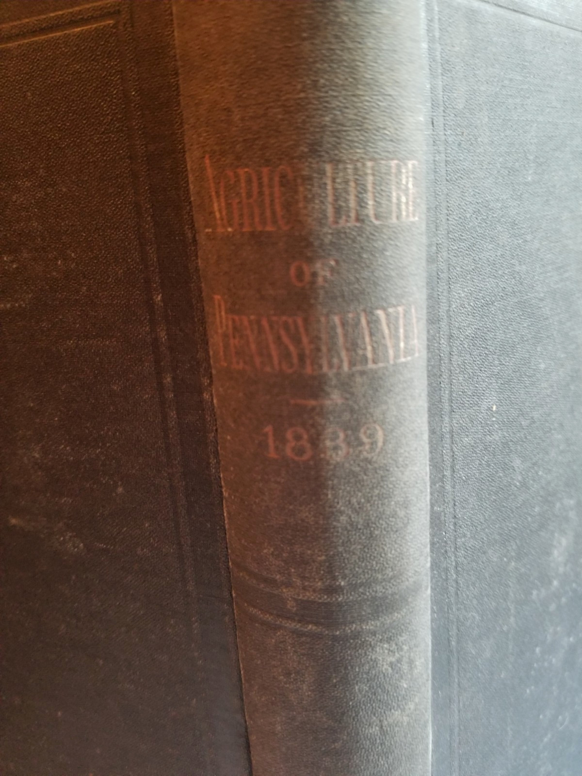 1889 Agriculture Of Pennsylvania Reports Of The State Board Antique Book