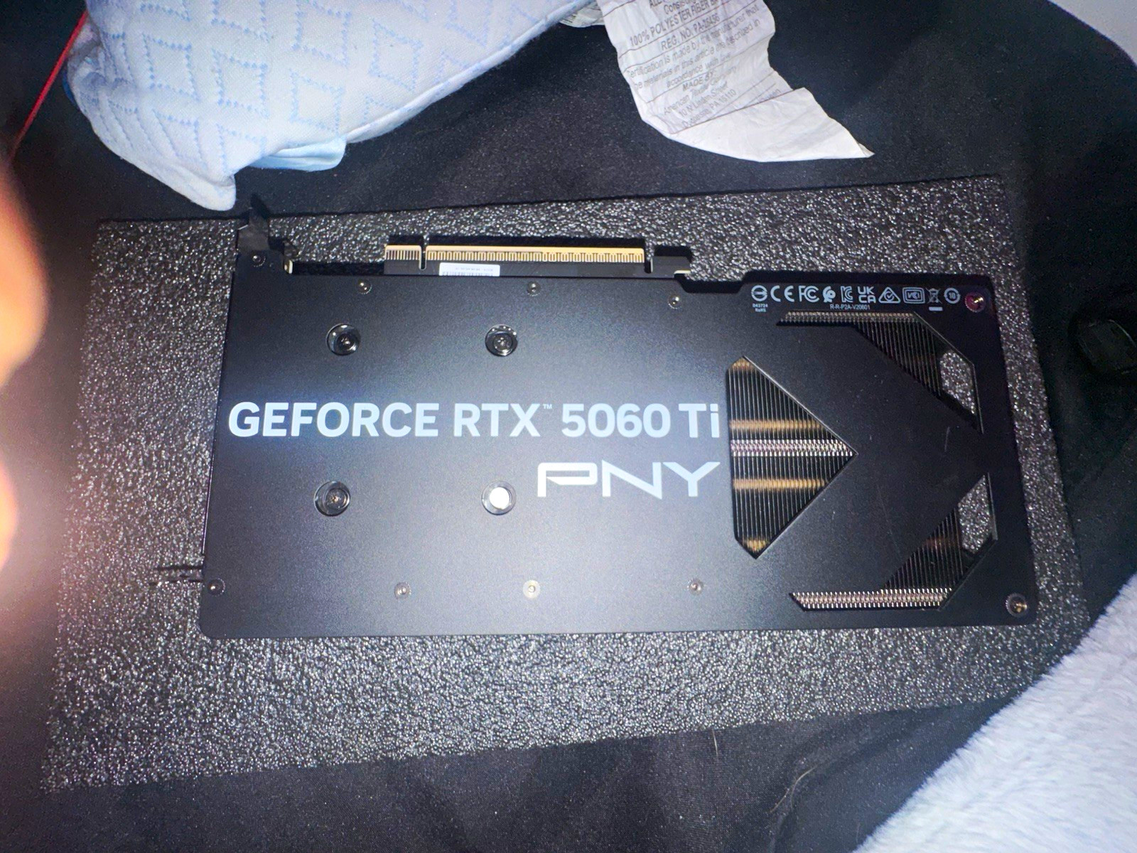 PNY NVIDIA GeForce RTX 5060 Ti Dual Fan PCIe x16 Multi-Monitor Support