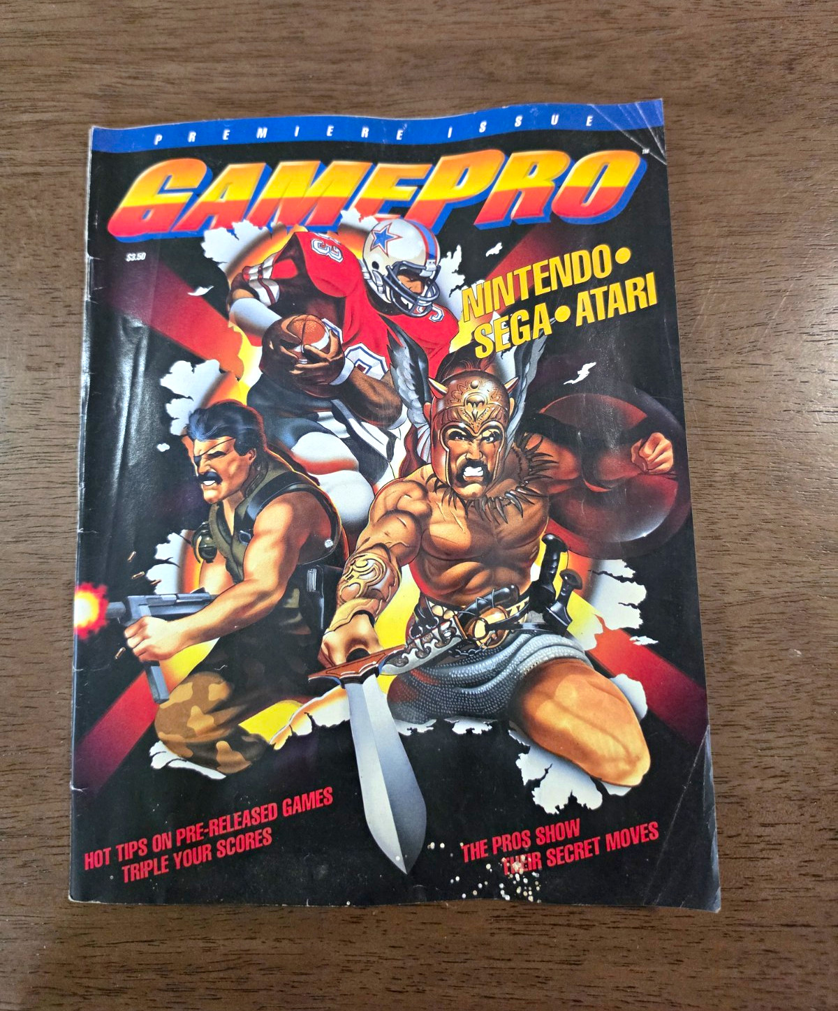 GamePro Premiere Issue #1 Vol 1  1989 Video Games Magazine