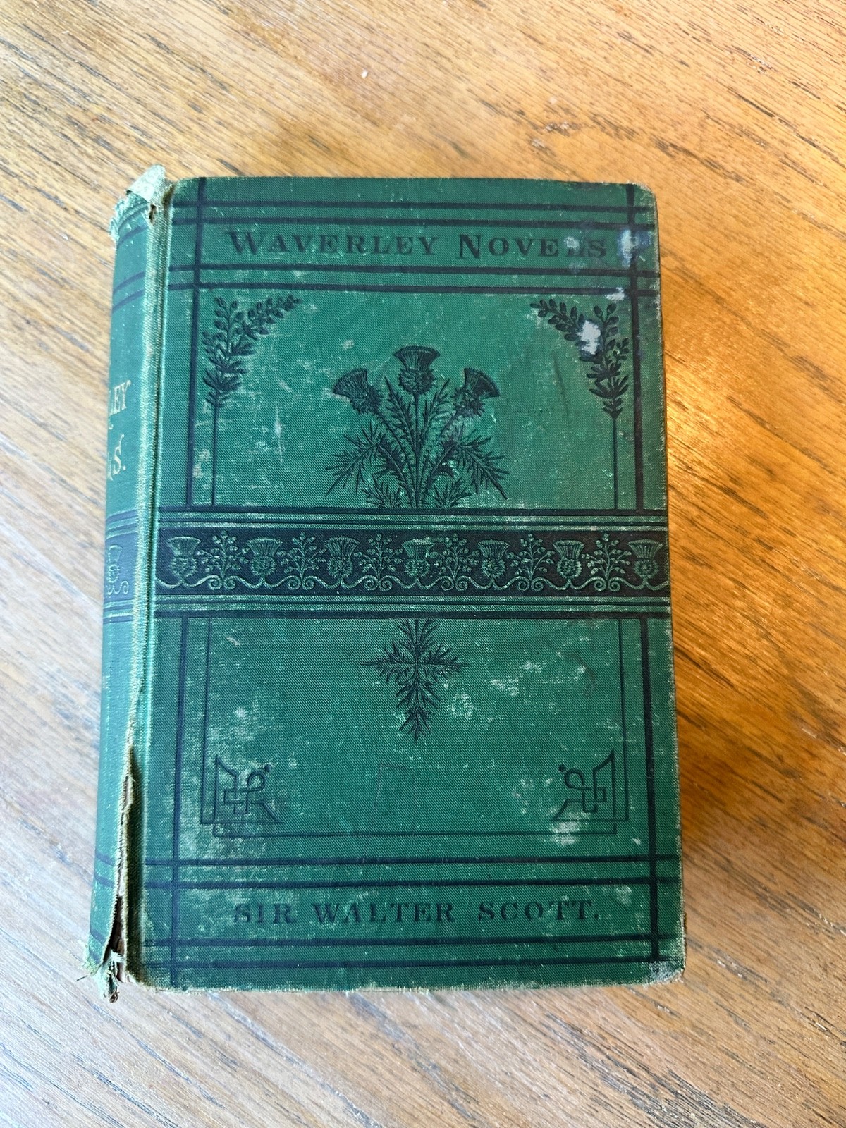 Ivanhoe by Sir Walter Scott, Waverley Novels 1880 edition