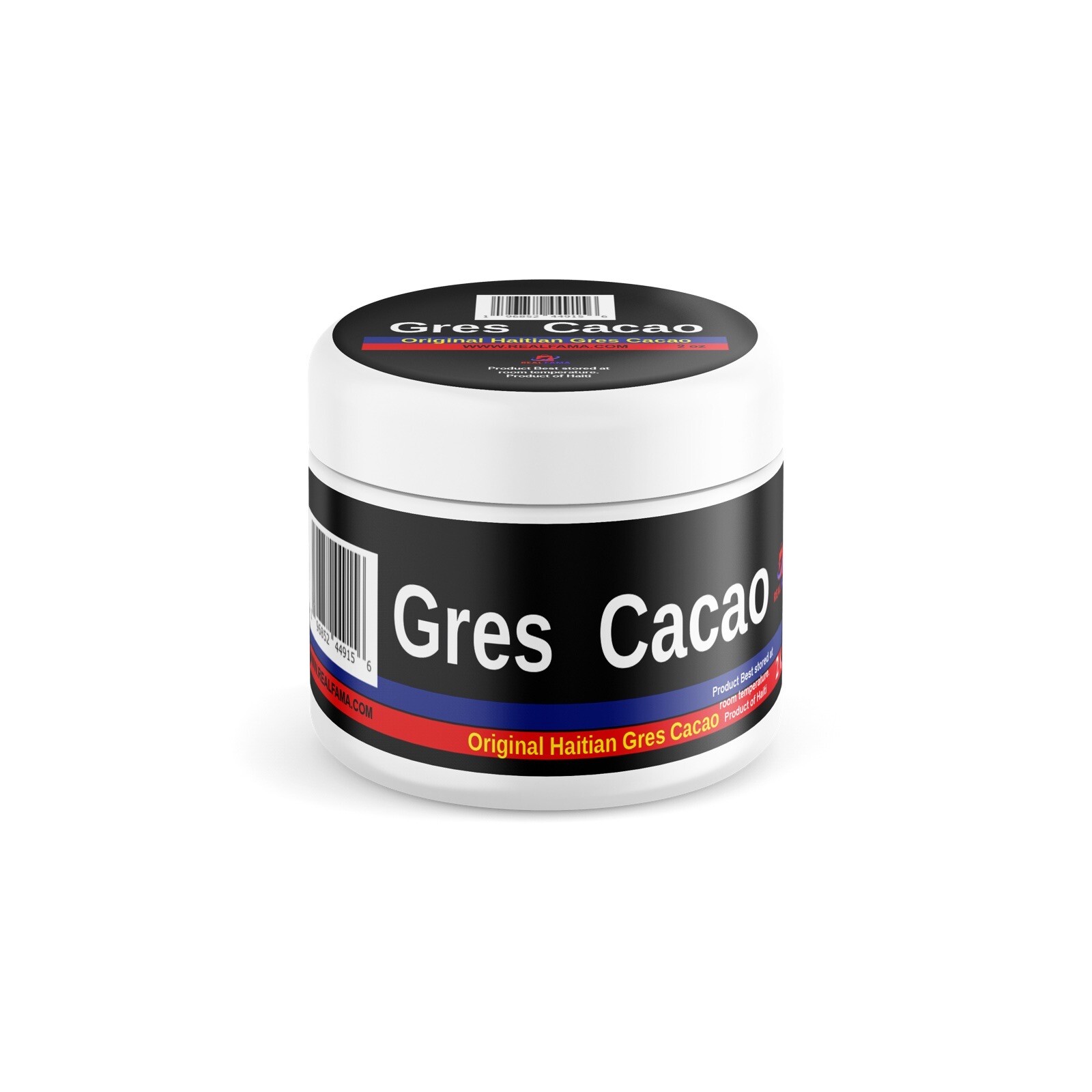 Haitian Gres Cacao Organic Oil – Confidence, Skin, Size & Wellness – 2oz
