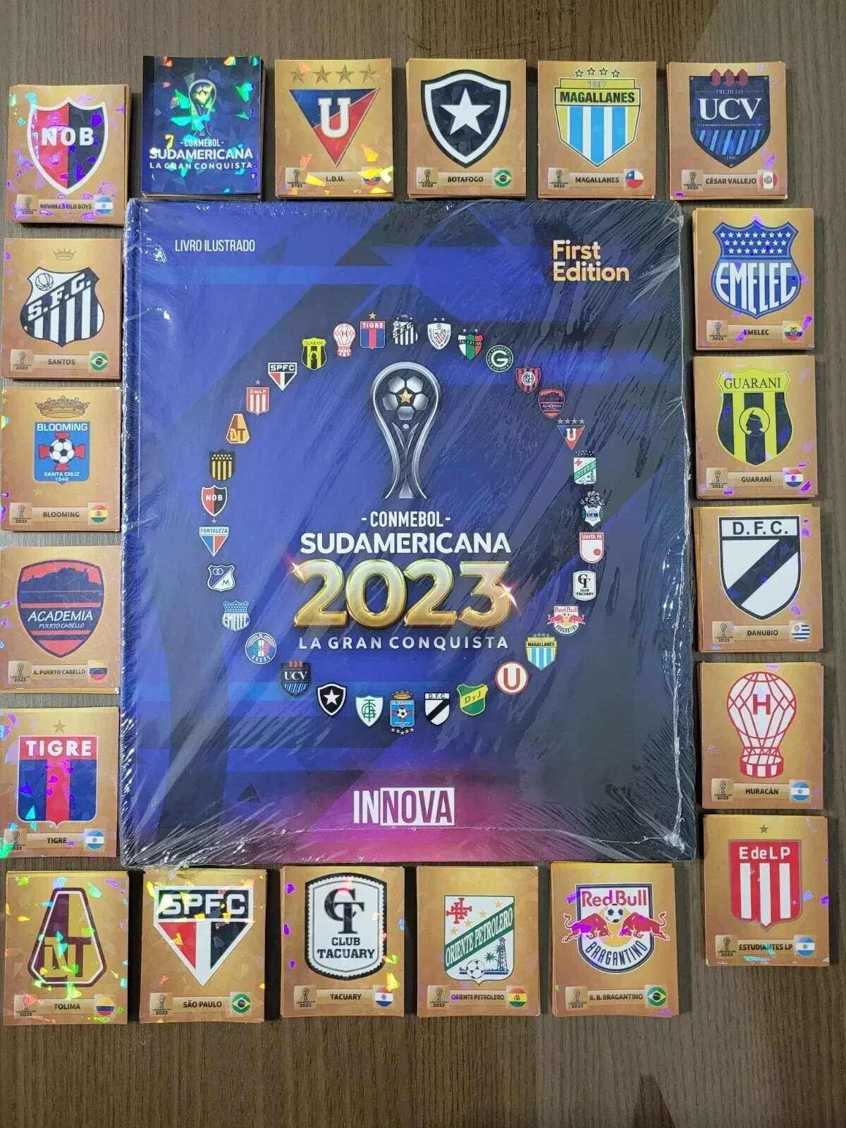 INNOVA CONMEBOL Sudamericana 2023 HARDCOVER Album + Complete Set