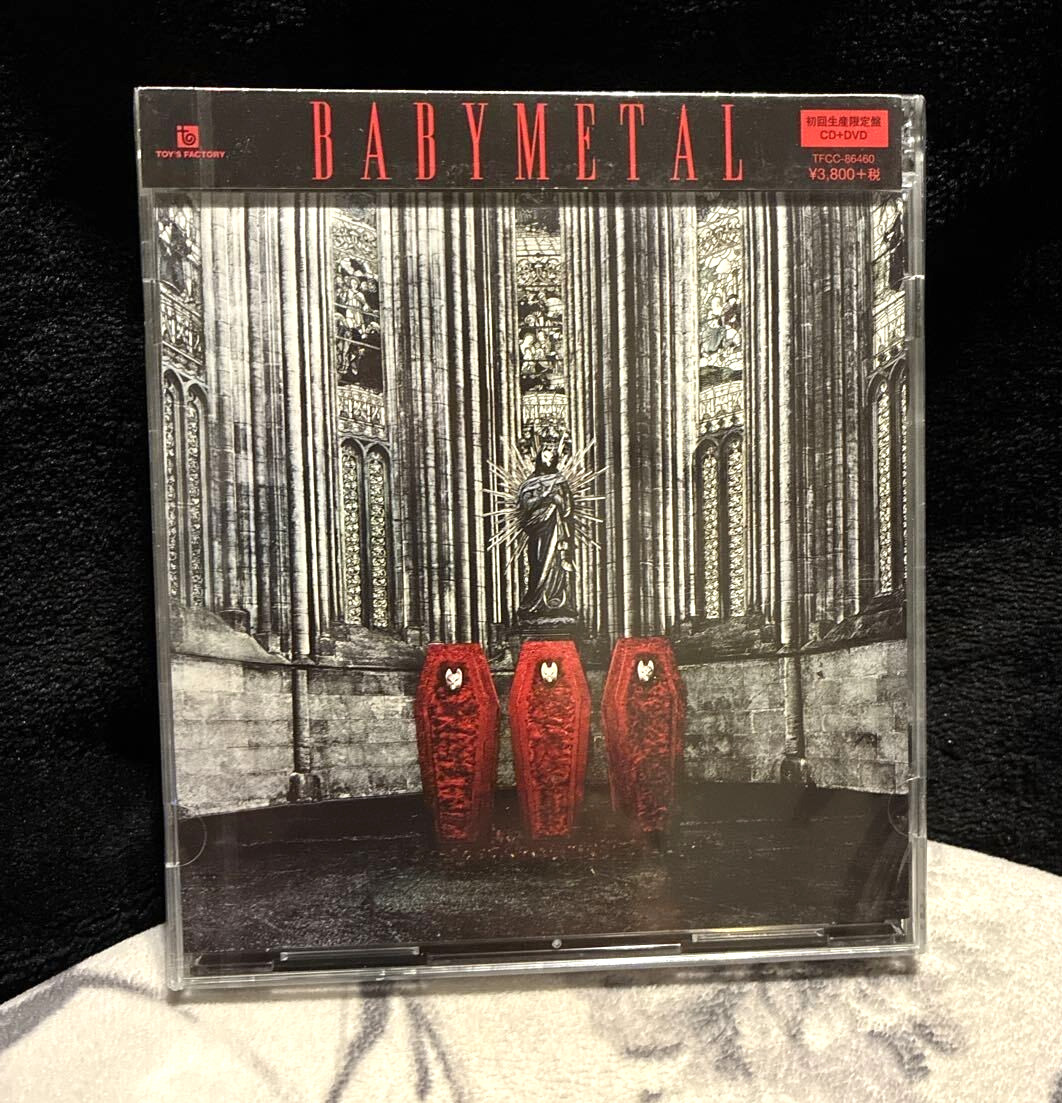 BABYMETAL First Press Limited Edition BABYMETAL CD+DVD From Japan