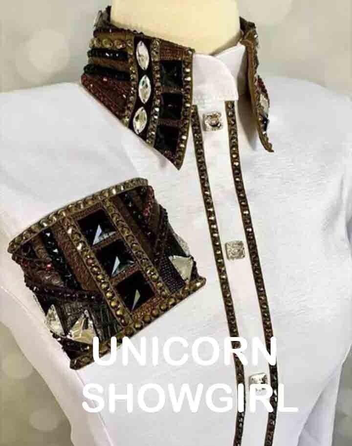 Western Show Shirt Showmanship Shirt Horsemanship Shirt