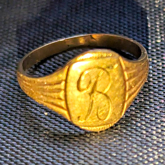 10kt Solid Gold. Victorian Era Baby Rings Lot Of 2 Rings 10kt Solid Gold. Victorian Era Baby Rings Lot Of 2 Rings