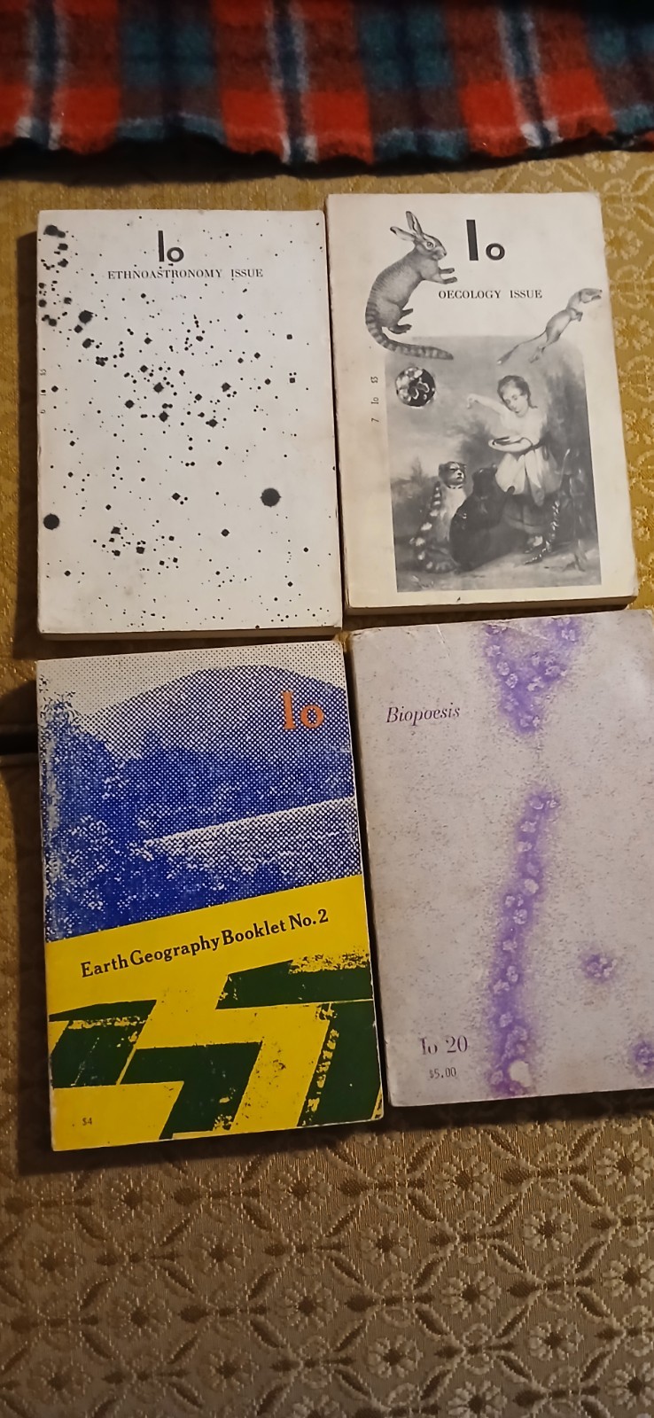 Io Journal 6, 7, 13, 20 + Grossinger North Atlantic Books