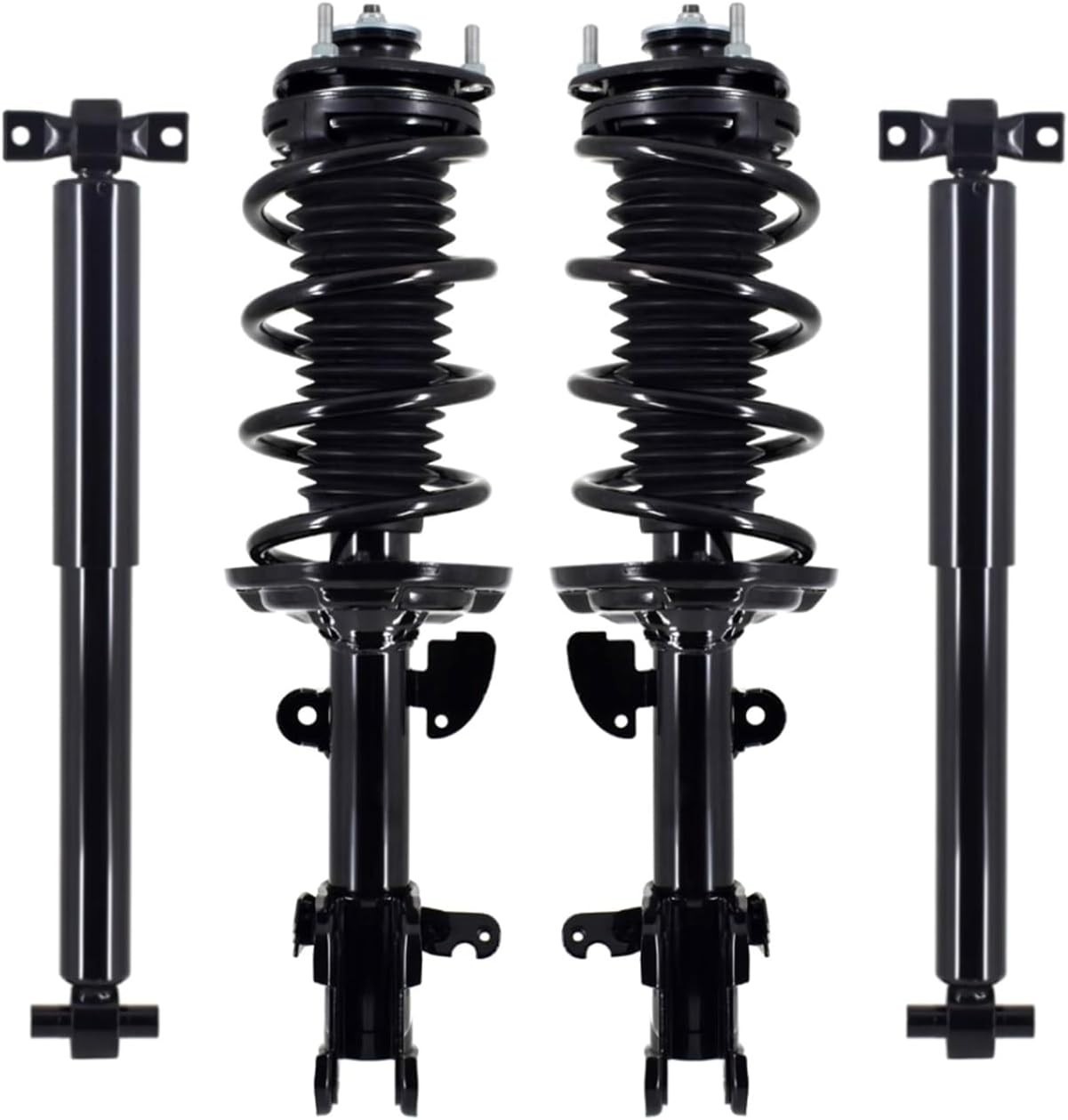 Juego de 4 Amortiguadores Delantero Trasero Completos para 2009-2015 Honda Pilot