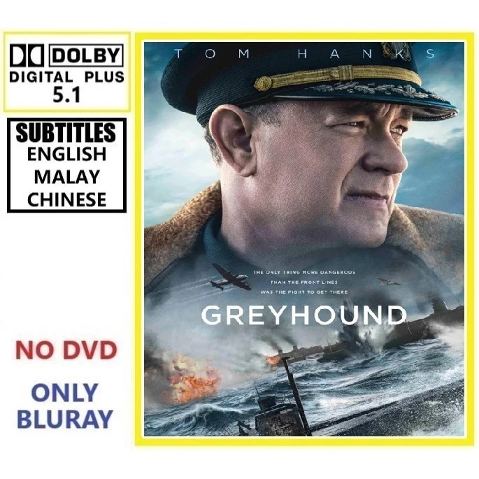 BLU RAY Greyhound (2020) Action/Drama/History BLU RAY Greyhound (2020) Action/Drama/History